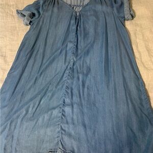 Lucky Brand Light Blue Denim Dress